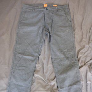 Hugo Boss Orange Classic Tailored Chino Gray